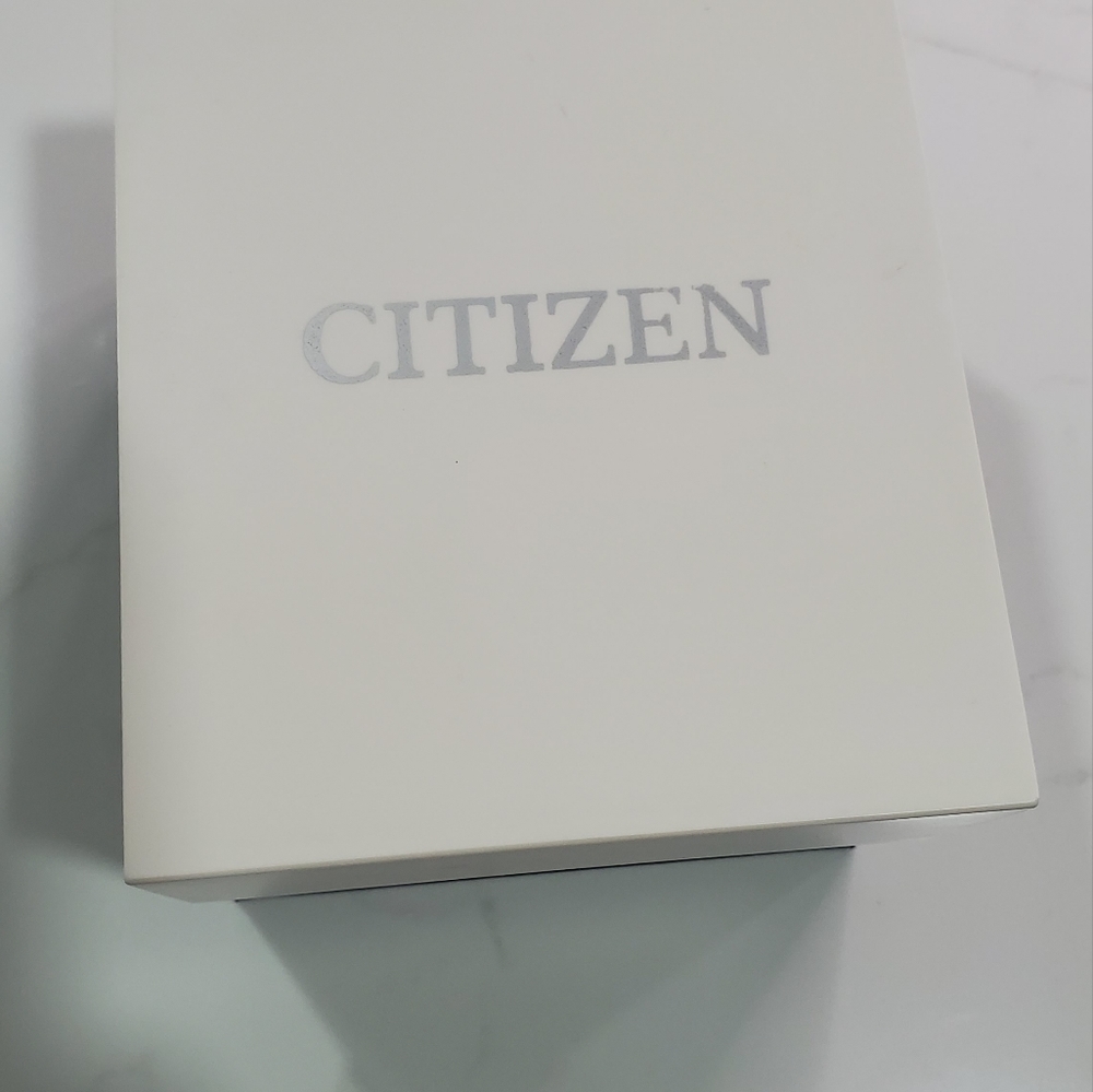 Citizen CA0641-32X Men's 44mm Ivory Dial Tan Leather Strap Chrono Leather Band - Picture 10 of 10